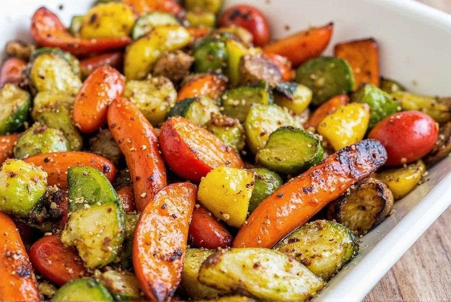 Assorted Roasted Veggies with Seasoning