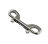 316 Stainless Steel Dog Chain Double Hook Rotating Spring Pet Traction Hook Diving Double Hook