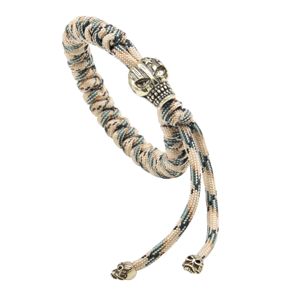 skull rope bracelet