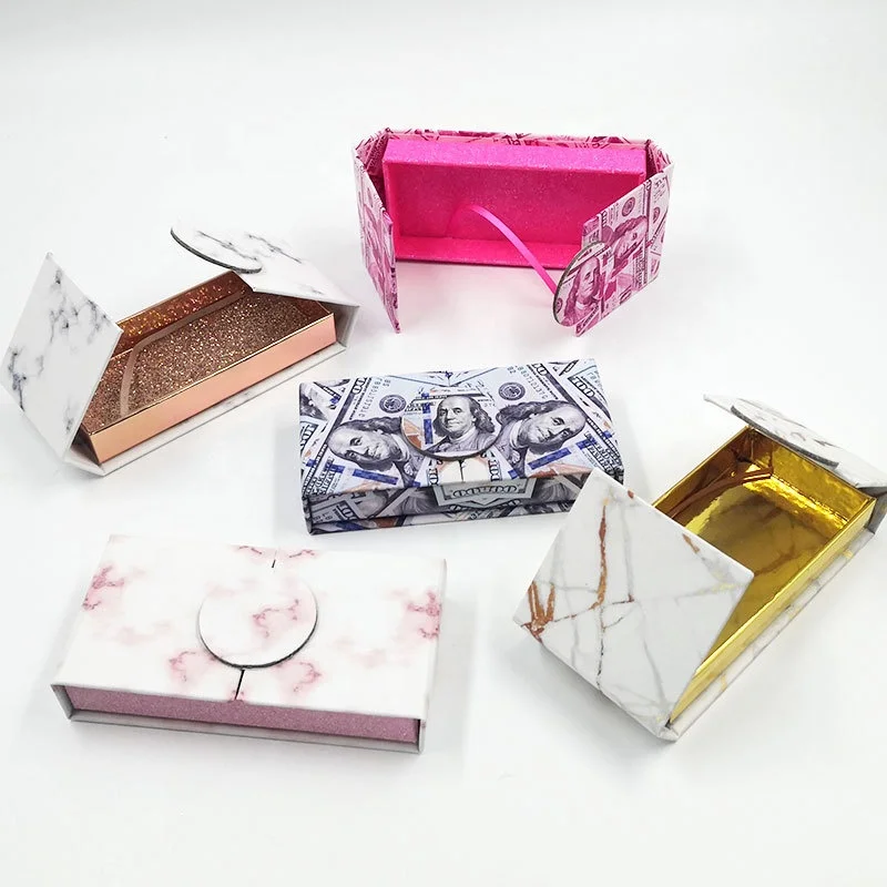 

new design dramatic star makeup fluffy 5D mink eyelshes bulk vendor with diamond eye lash boxes