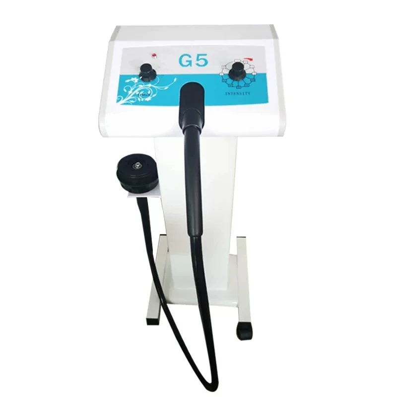 

Hot selling Fitness vibration body massage G5 slimming beauty machine, White