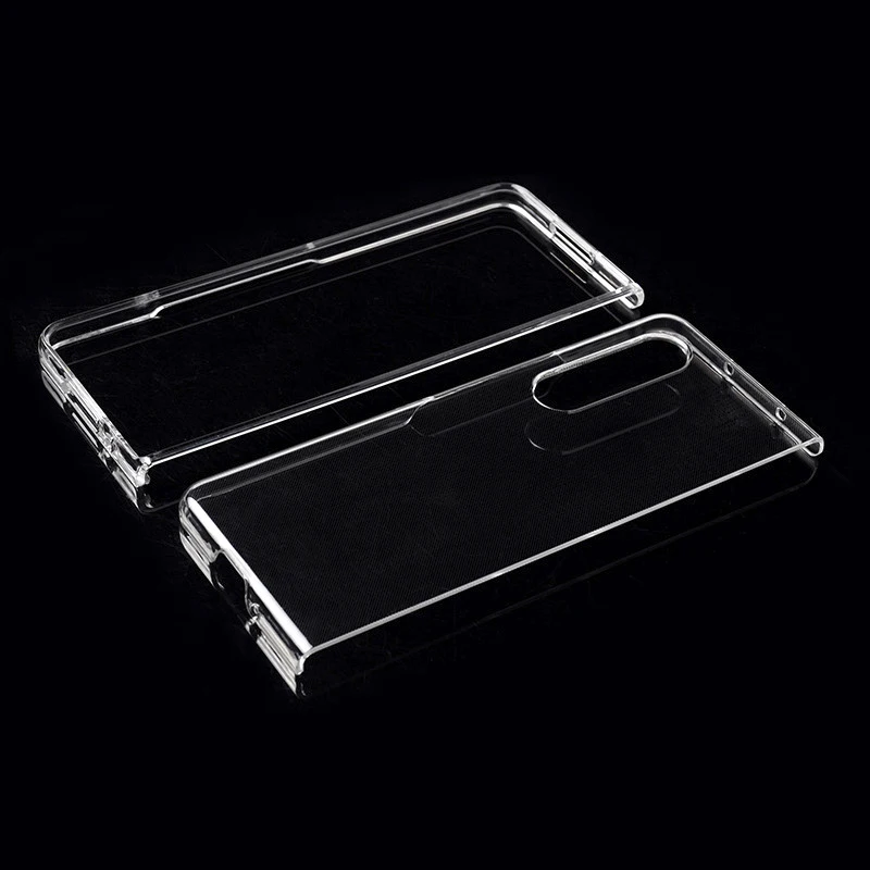 

2020 New Z fold 3 Case for Samsung Crystal Clear Mobile Phone Case Cover For Samsung Z fold 3 Back Covers, Transparent