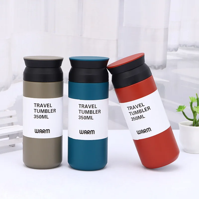 

Hot Sale Product Amazon Hot Selling Double Wall 18/8 Stainless Steel Vacuum Insulated Travel Portable Water Bottle with Handle, Customized colors acceptable