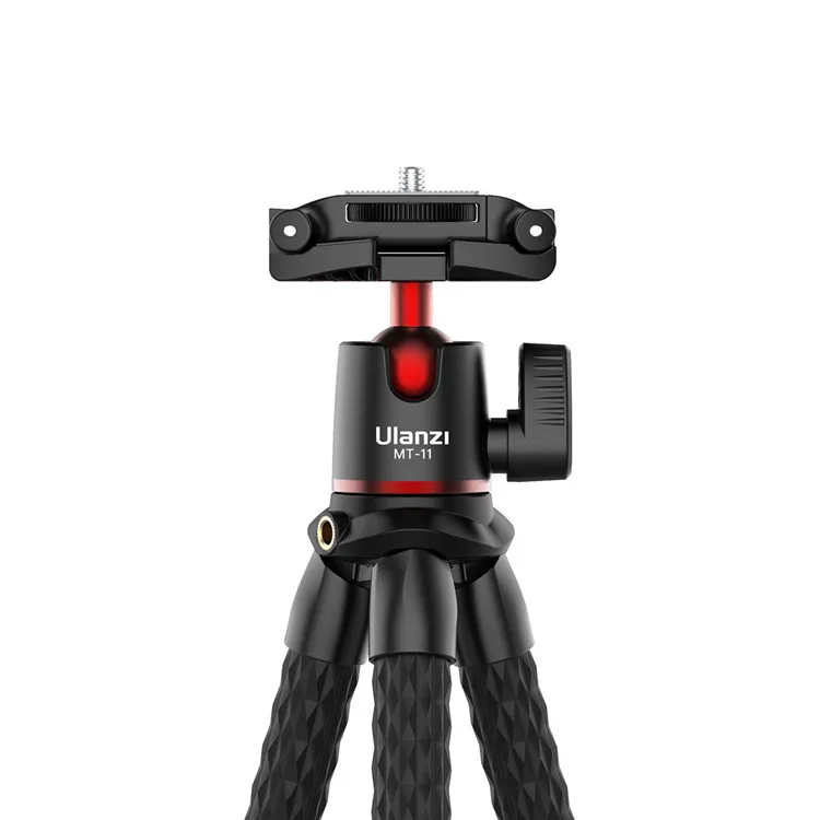 

Ulanzi MT-11 High Flexibility Rubber Mini Tripod Flexible Tripod For Phone And Camera, Black