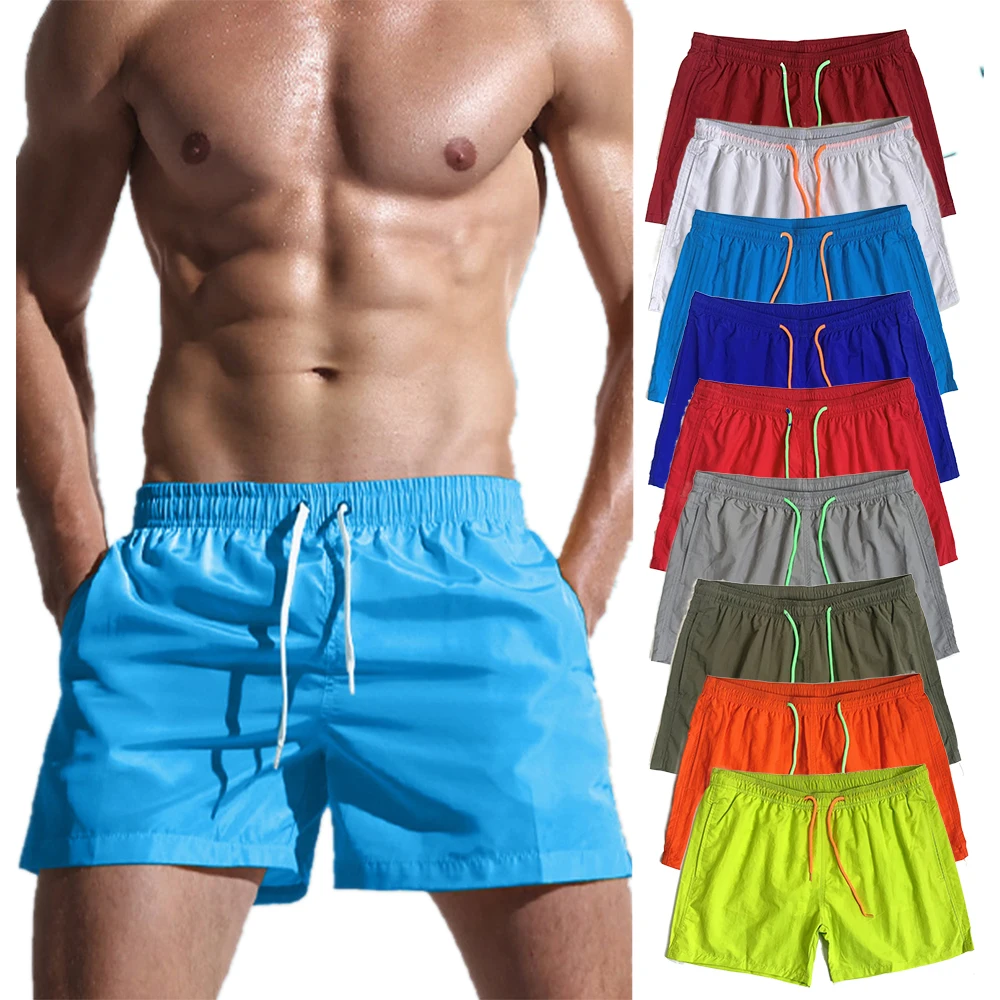 

wholesale Custom waterproof men swimwear shorts surf quick dry mens swim trunks beach shorts