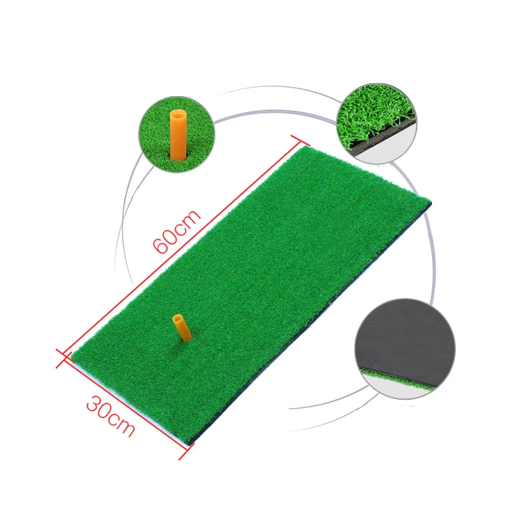 

30x60cm golf mat forChipping Driving Practice, Green