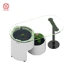 2019 New Creative Illuminated led plastic ecological fish farming tank Aquarium Multifunctional coffee table tea table