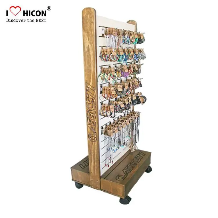 Popular Movable Floor Wood Bracelet Display Stand For Sale Buy