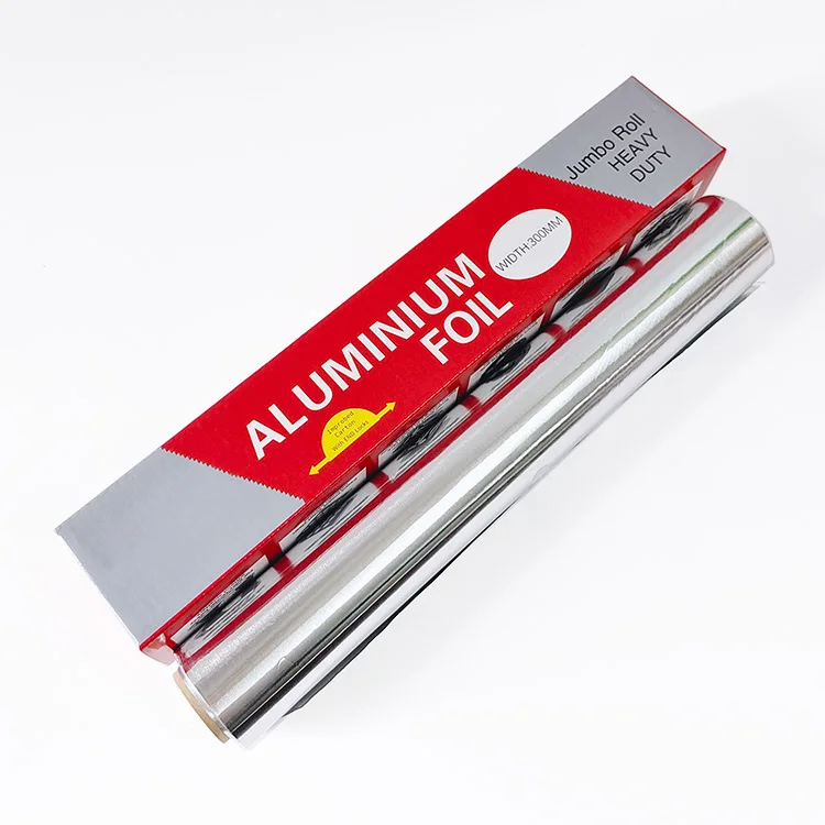 Wholesale Aluminum Foil 30cm Aluminum Foil 45cm 300 Meters Food Aluminum Foil