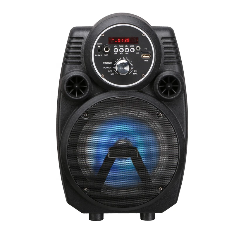 

Best selling 6.5inch portable speaker multi-functional wireless speaker with FM, Black