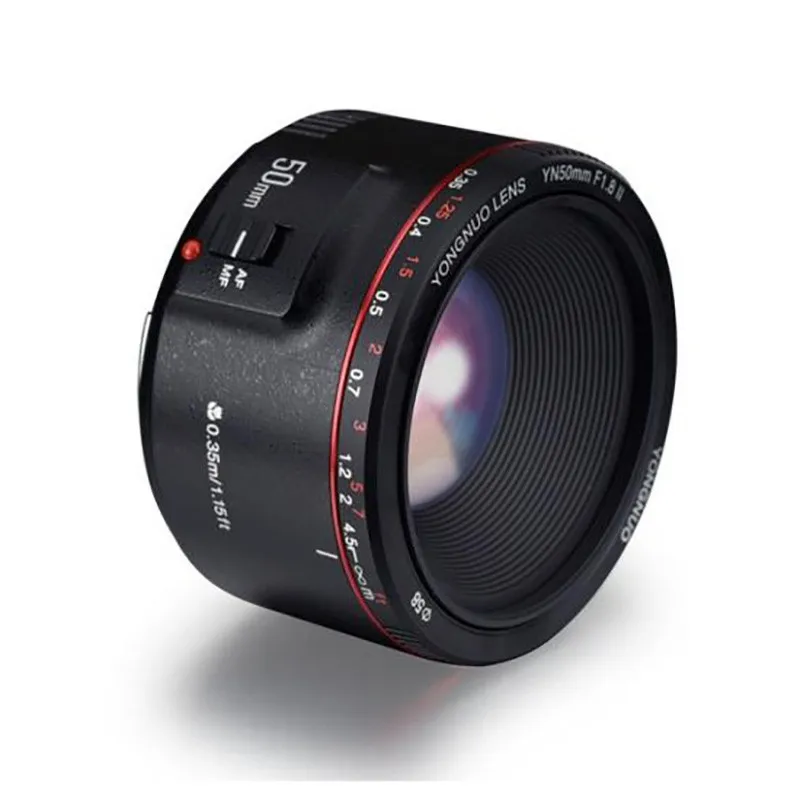 

YONGNUO YN50mm F1.8 II Large Aperture Auto Focus AF camera Lens for Canon EOS 70D 5D2 5D3 DSLR Camera