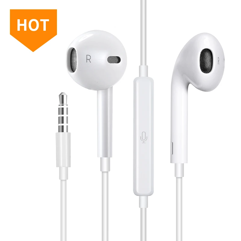 

1.2m in-ear wired headphone ear pads earplug bass headphone
