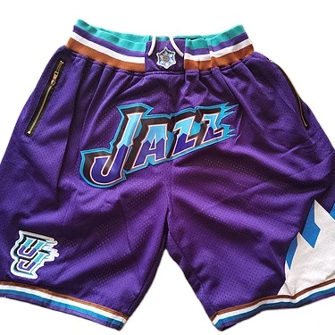 

Summer Training Shorts knight Purple 3D Embroidered Loose Comfy Basketball Shorts Mesh Breathable and Sweat Abhor GP2020054BK, As pictures