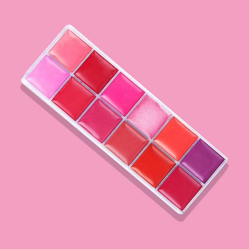 

Moisturize 12 Color Lipsticks Lady Popular Long Lasting Matt Lipstick Set Wholesale Custom Design Makeup Smooth Lip Palette