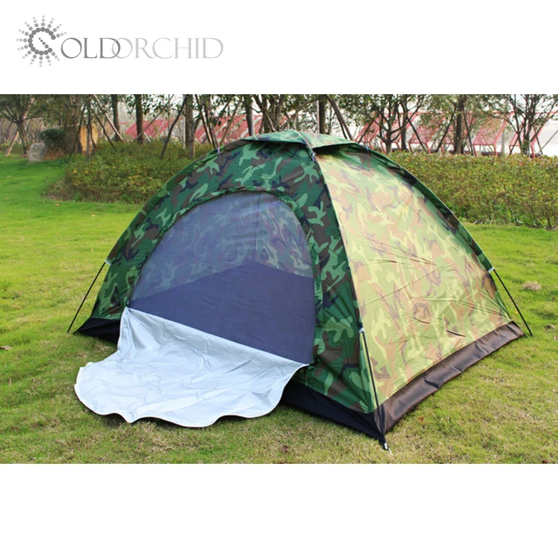 

2021 New Arrival Folding Bed Camouflage Hiking Outdoor Camping Tent