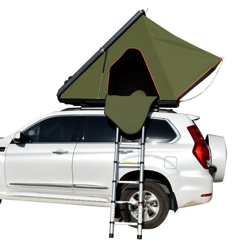 

Manufacturer V shape alu cab shell roof top tent for pick up