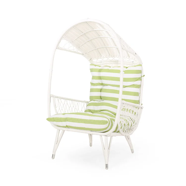 

Modern Outdoor Wicker Standing Rattan Basket Chair with Cushion free shipping within the U.S. Patio Swing chair