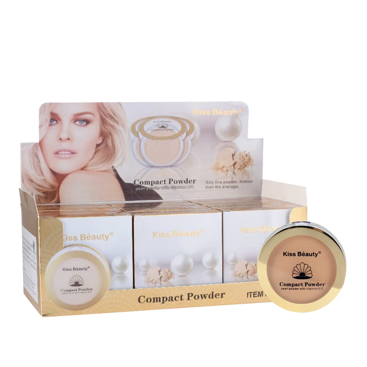 

High Pigment Oil Free Smooth Soft Matte Black Skin Women Face Powder, 4 colors