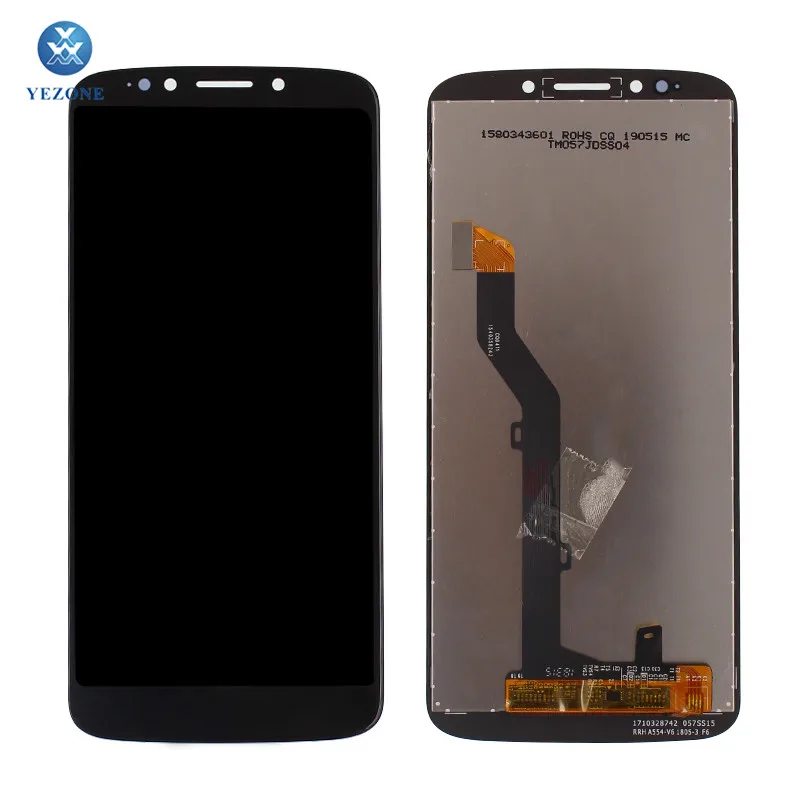 

100% test mobile lcd for motorola moto e5 display touch screen digitizer assembly for moto e5 lcd screen