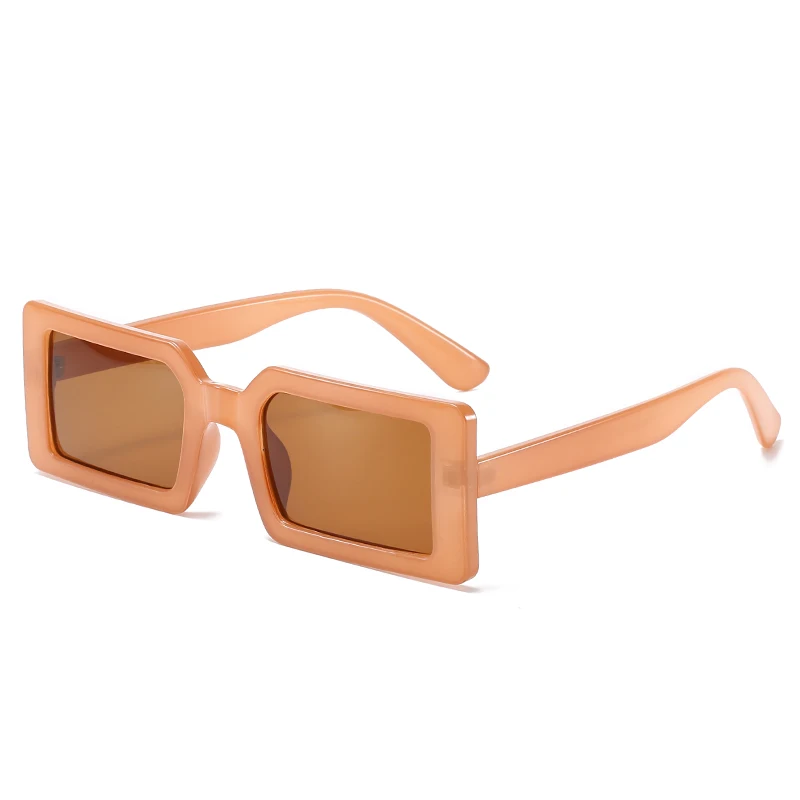 

Square Rectangle Glasses Sunglasses Logo Customized Logo Printed Bridesmaid Sunglasses