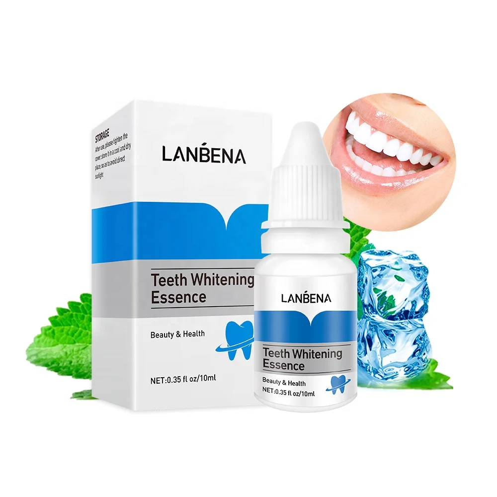 

LANBENA Professional Teeth Whitening Essence Liquid Oral Hygiene Cleaning Remove Plaque Stain Brighten Tooth Whitening