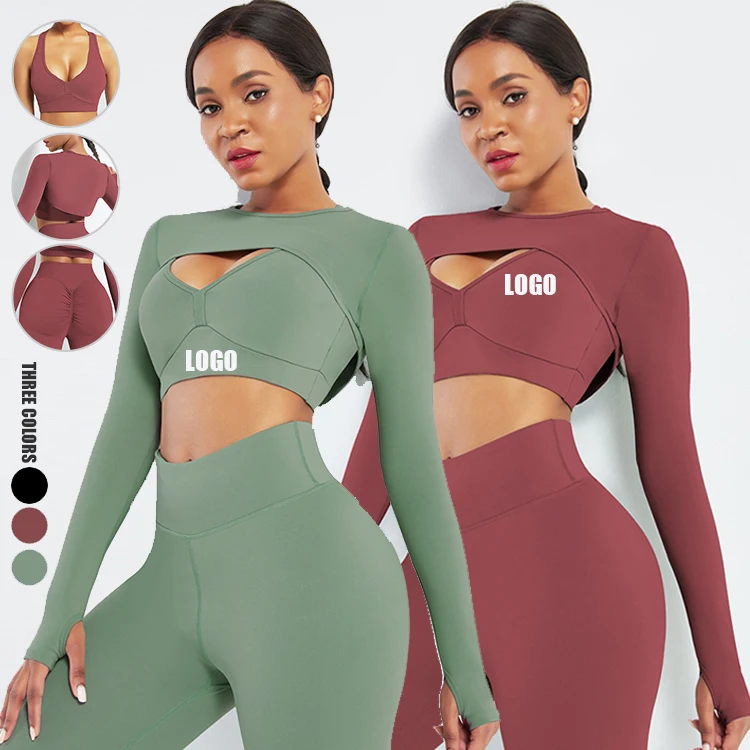 

Flawlessly Light Blue Long Sleeve Crew Neck Sport Crop Top Lightweight Mesh Fabric Women Sportswear, Black/green/pink