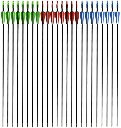 

6mm archery fiberglass arrow shooting target arrows