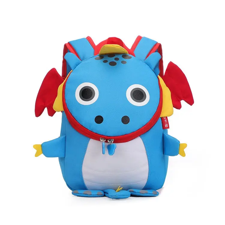 

Backpack School bag child wholesale New Design Cartoon 3D Cute Kids bag Tas sekolah anak mini dinosaur Flying dragon Backpack