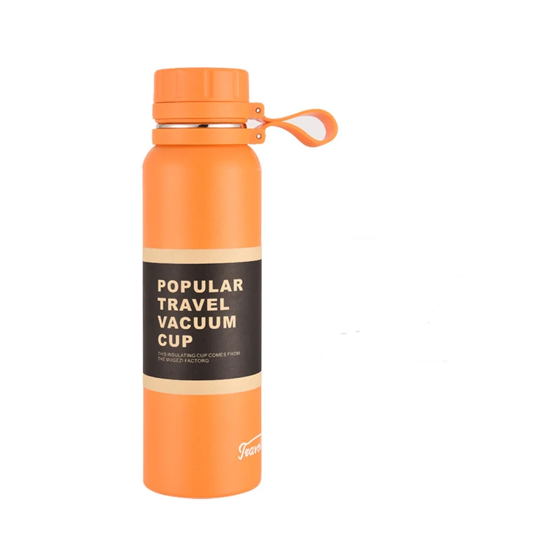 

Logo Custom Insulated Bottles For Drinks Double Wall Thermo Vacuum Flask 304 Stainless Steel Thermal Gourd