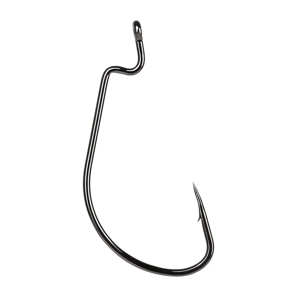 

carp fishing hooks mustad carbon steel triple sea fishing hook for saltwater, Black chrome