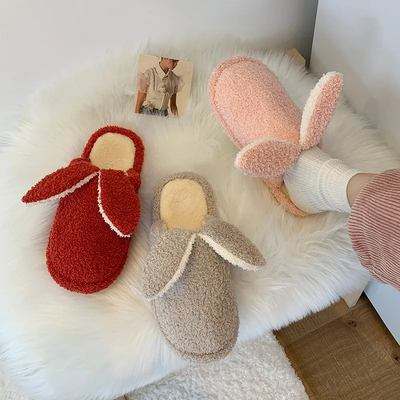 

new style fashion home indoor winter faux fur slippers for women faux fur slide sandal ladies slippers