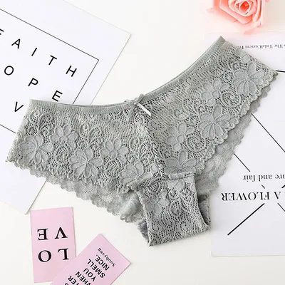 

VK109-Sexy Ladies Panties, air-tight briefs, lace-cut panties, Picture shown