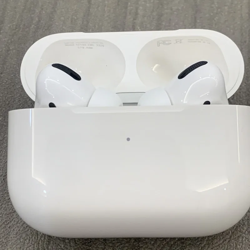 

Best quality factory price air pod pro 3 Original 1:1 logo ear buds wireless BT5.0 ANC earphone wireless TWS wireless headset, White