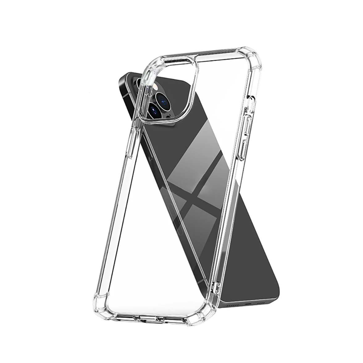 

Anti-knock Soft TPU Transparent Clear Phone Case Protect Cover Shockproof Soft Cases For iPhone 12 11 Pro Max 6 7 8 Plus X Xs