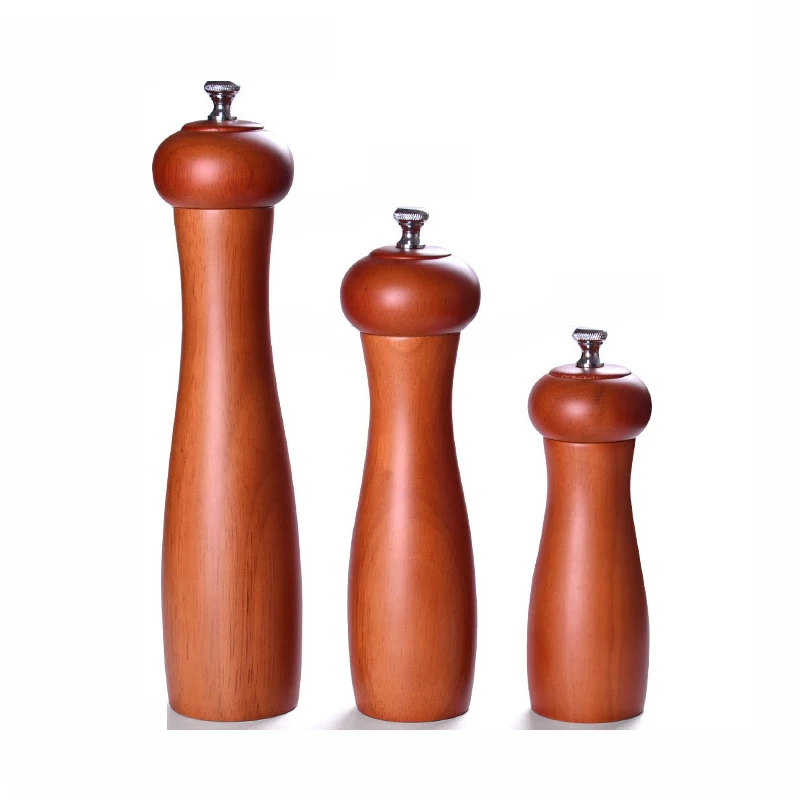 

Mill Pepper Manual Oka Adjustable Coarseness Mechanism Pepper Mill Wood, Natural