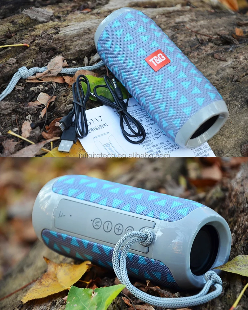 TG117 Portable small Speaker Bluetooth Wireless Music Player Sound System Loudspeaker FM Radio - ANKUX.COM