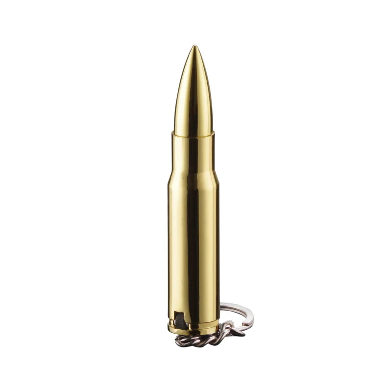 

Metal pointed bullet model Lighter Flint Free Fire Torch Lighter Cigar Cigarette Lighter For Man Gift