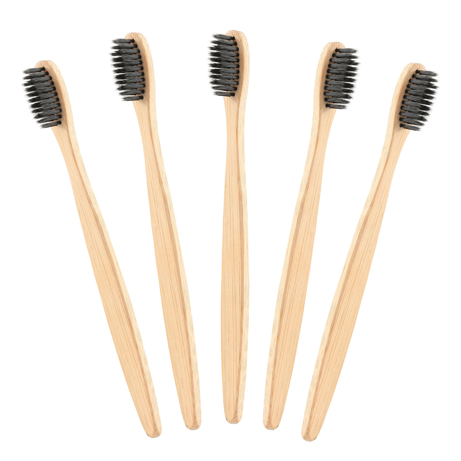 

Eco-friendly soft Biodegradable adult nylon bamboo carbon toothbrush with high quality