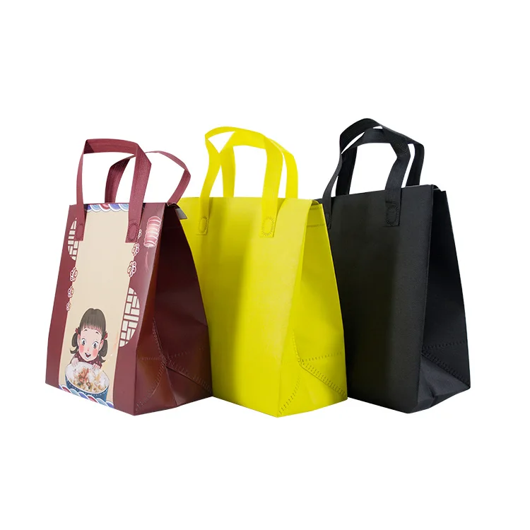 

eco friendly lunch cooler carry bag with logo reusable, Pink