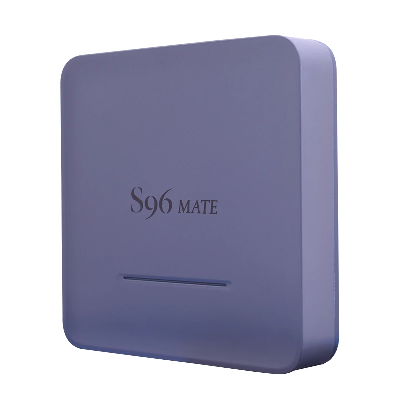 

WF tvbox manufacturer New design Amlogic s905w2 tv box 4gb ram S96 mate 32 64 gigabit android tv box