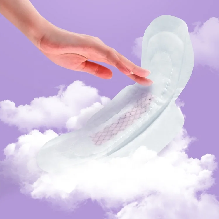 
Good sleeping sanitary napkin manufacturer leak control channels graphene chip brand sanitary napkins eco-friendly sanitary pad 