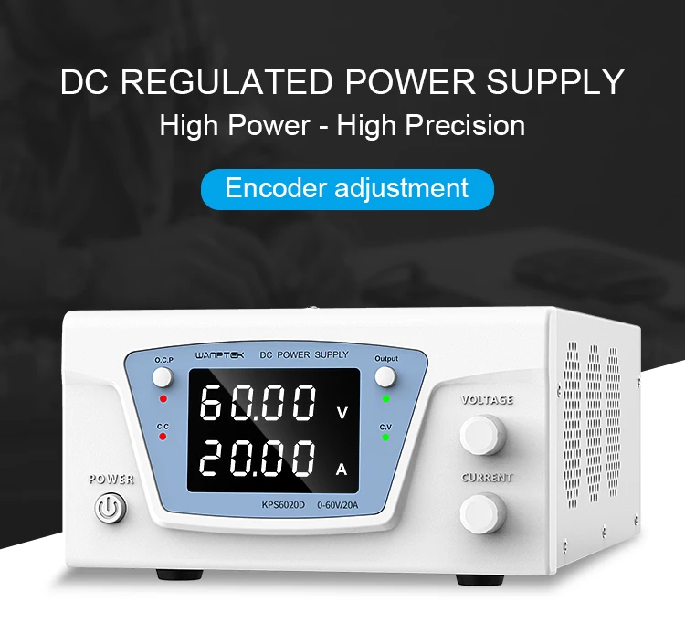 Kps6020d 1200w High Power Stabilized Power Supply 60v 20a Adjustable