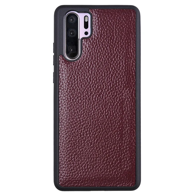 

Customized logo for Huawei P30pro P9 series leather series lychee luxury phone case
