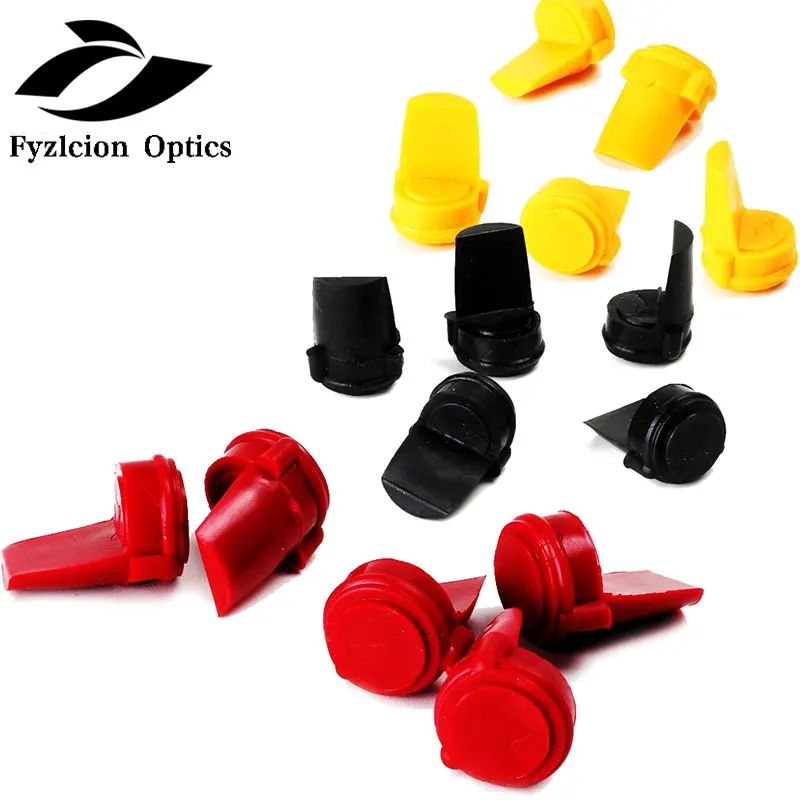 

5pcs /bag 3 colors Tactical Hunting Accessories Receiver Buffer Rubber Accu-Wedge for AR 15 M16 223/556, Black/red/yellow