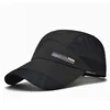 Wholesale Cheap 6 panel custom design logo 100% polyester Quick-dry unstructured baseball cap hats for outdoor sports