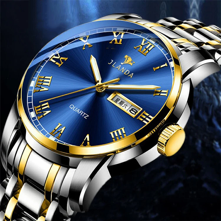 

Waterproof Luminous High End And Temperament Watch Stainless Steel Watches, Picture shows