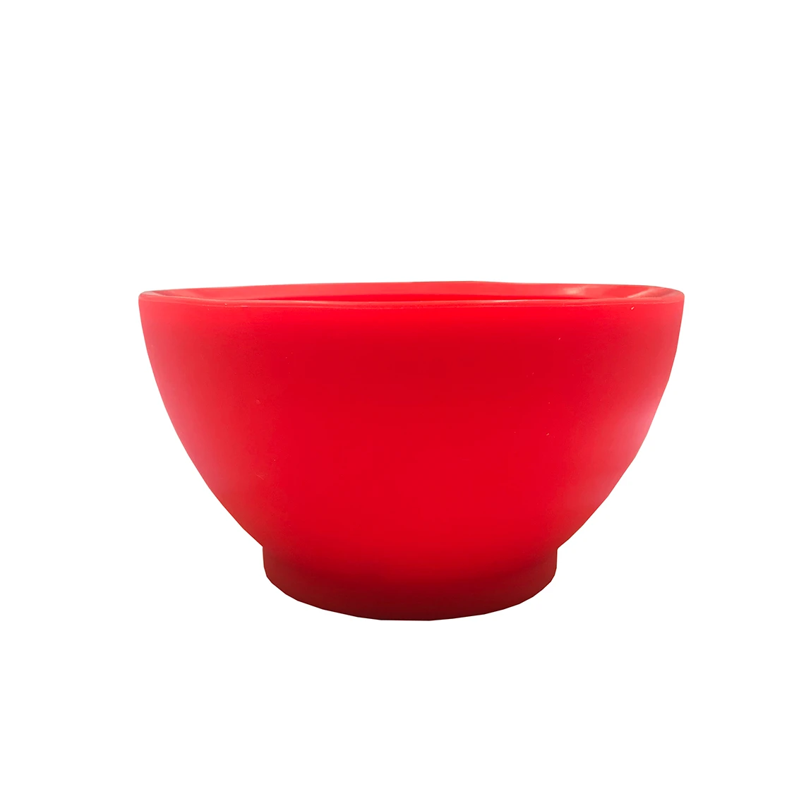 

Food grade children's anti-fall and anti-scalding silicone bowl, Pink