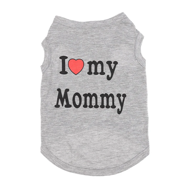 

I Love My Mom Dog Shirt Hoodie Pet Apparel, Many colors