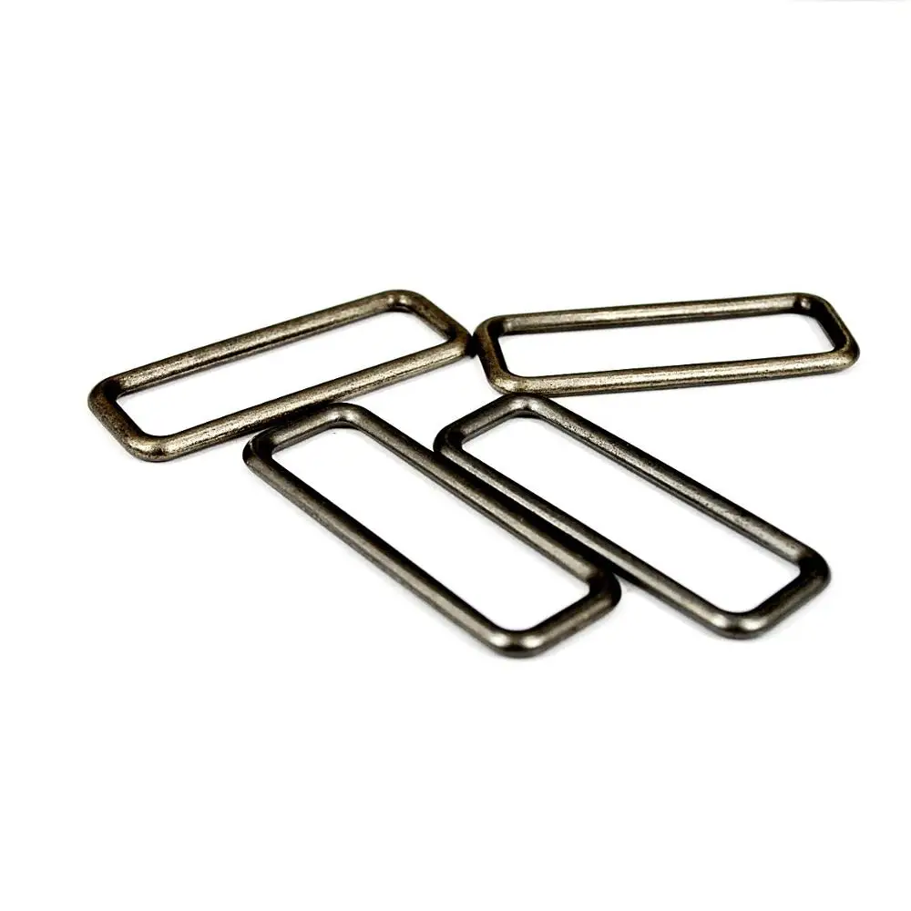 

Metal Rectangle Wire Ring Buckle for Bag parts accessories, Colors chosen
