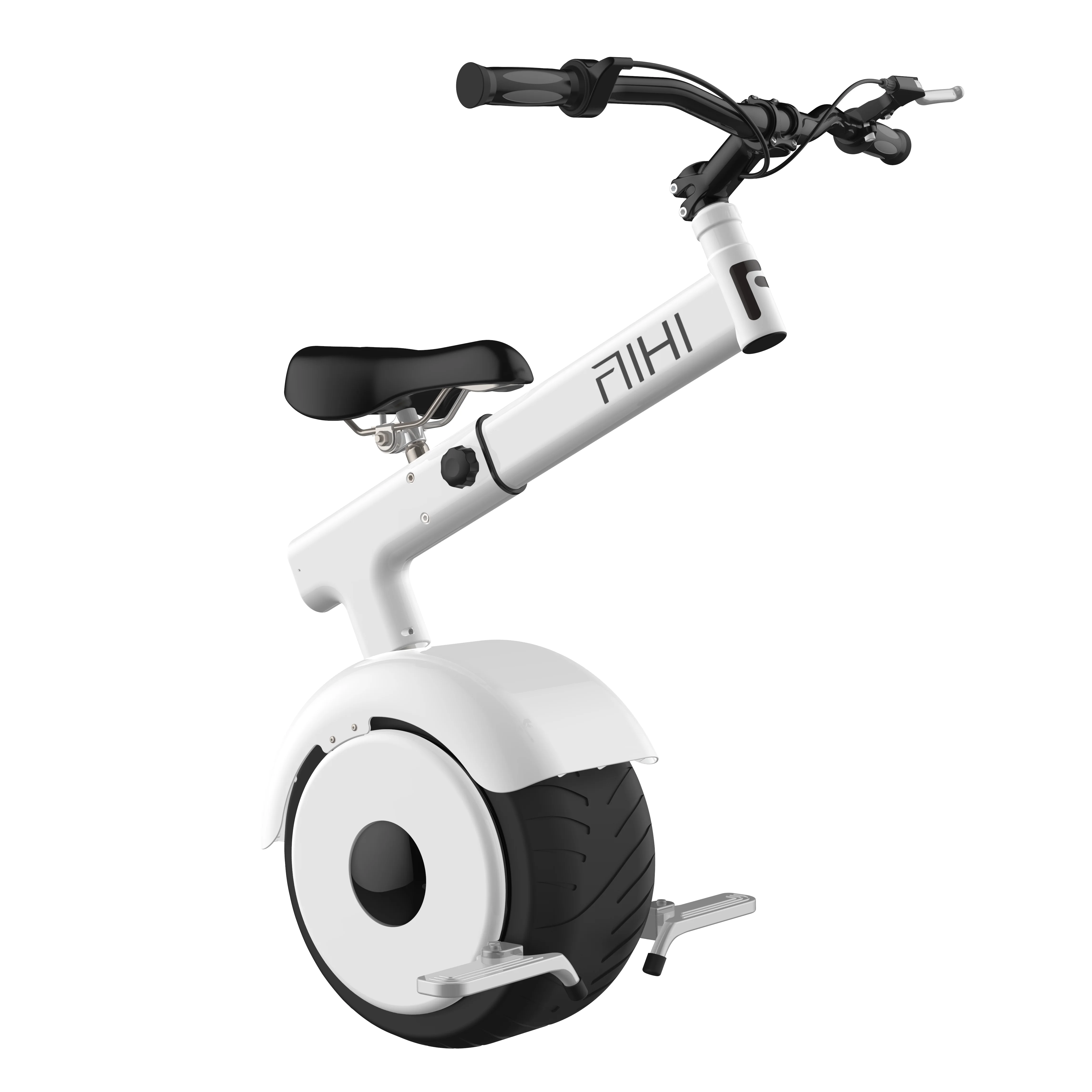 

CE 1000w brushless motor two wheel smart electric scooter one seat G2 model, White/black